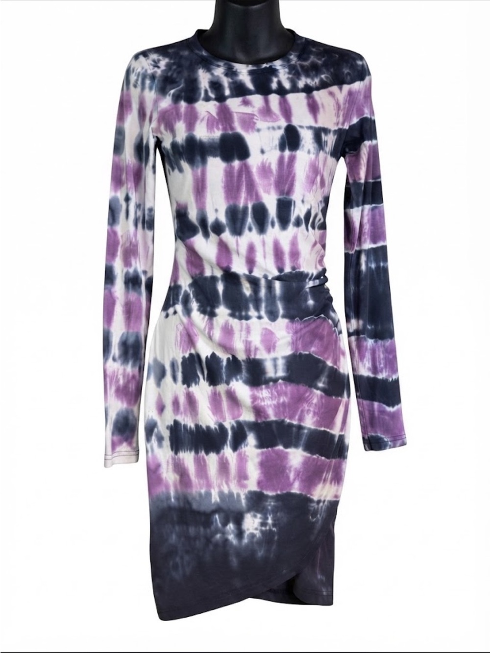 Le Lis Tie-Dye Long Sleeve Bodycon Dress small